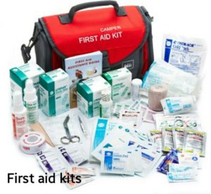 first aid kits