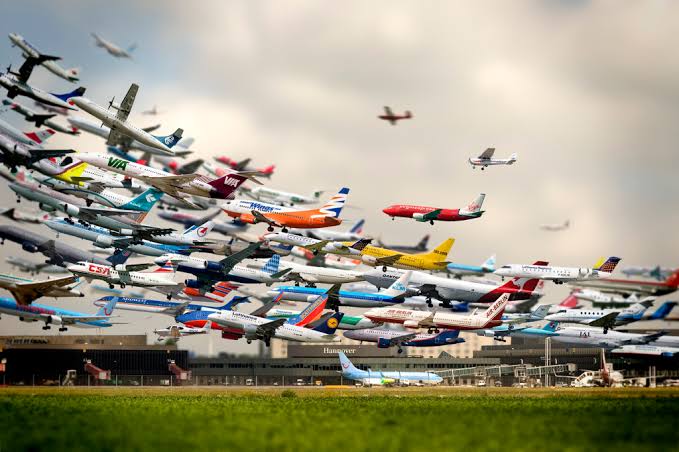 Airplanes form a major part of the holiday season.